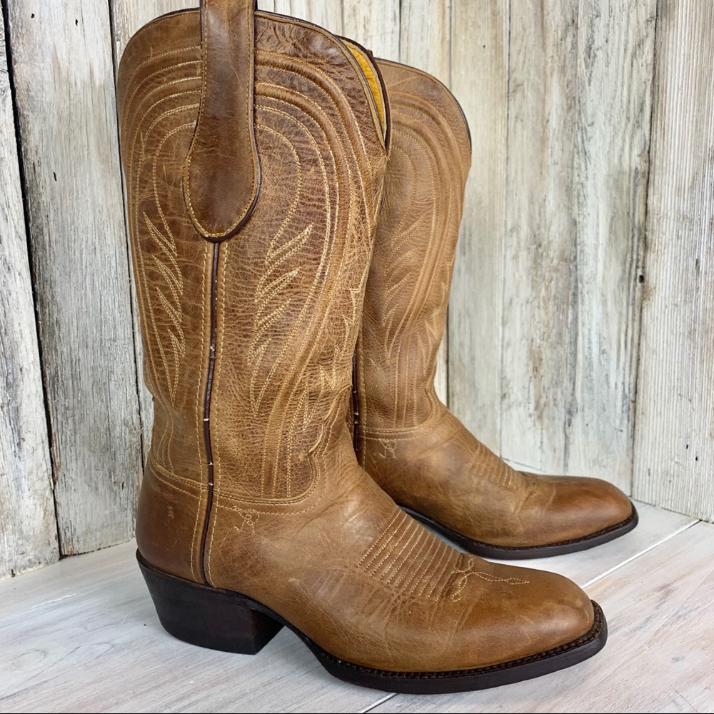 Vintage Handmade Cowboy Boot